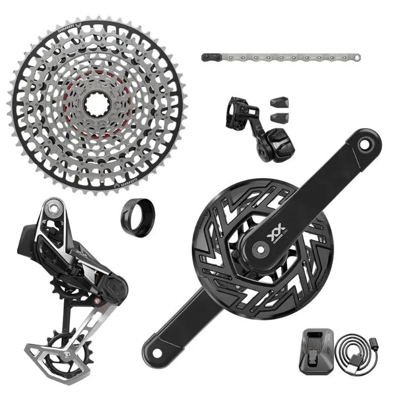 d5da4bd9d5b8 Sram Vollstaendige Gruppe XX T TYPE Eagle E MTB AXS BROSE ISIS 165 MM 36D 10 52