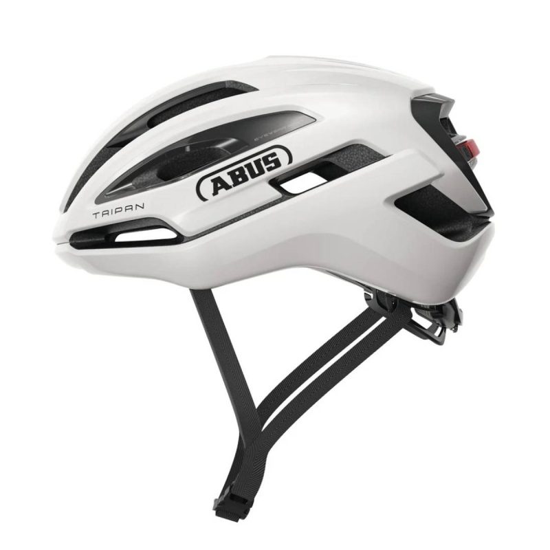 da6ee7cbf147 Abus Taipan LED Helm Weiss Schwarz