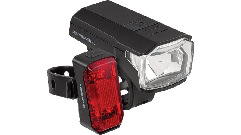 dac2d9d02361 Trelock Lighthammer 80 USB Set