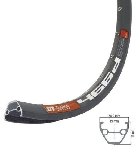 dt swiss hinterrad 26 dt 466d disc schwarz