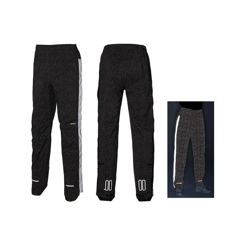 e36227396be9 Basil Wasserdichte Fahrradhose mit Reflektoren Skane Hivis Bluesign