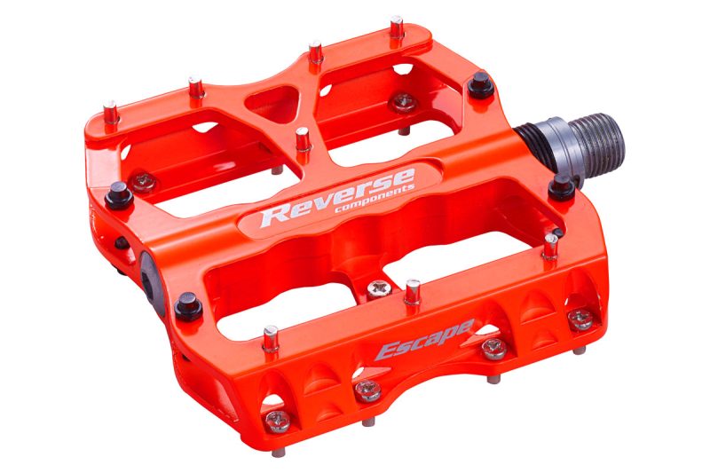 e3e7f622d4d0 Reverse Escape Flat Fahrrad Pedal neon orange