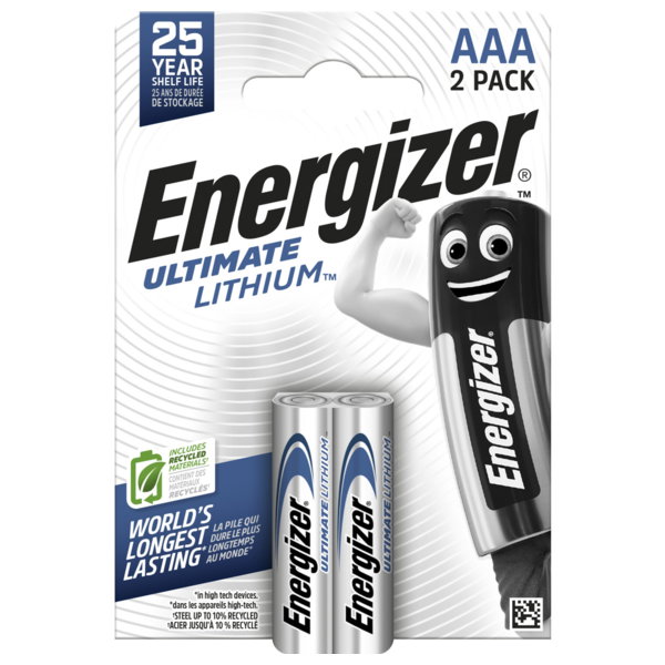 energizer batterie ultimate lithium l92 standard