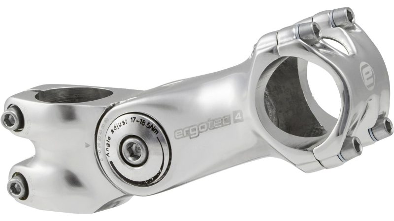 ergotec vorbau octopus 2 125 mm lang silber 1