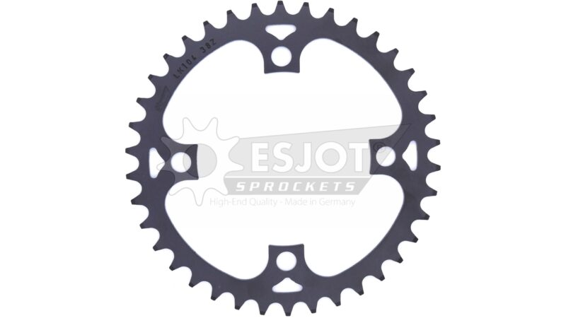 esjot kettenblatt universal schwarz schwarz
