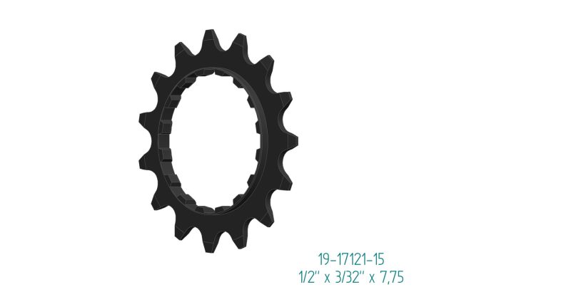 esjot ritzel fuer bosch gen 2 offset version schwarz