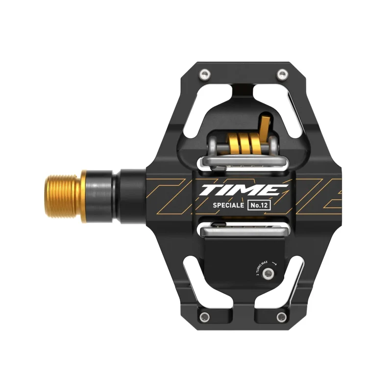f172e617da9b TIME Pedale Speciale 12 Small Axe Titane NoirOr Cales ATAC 13°17° B1