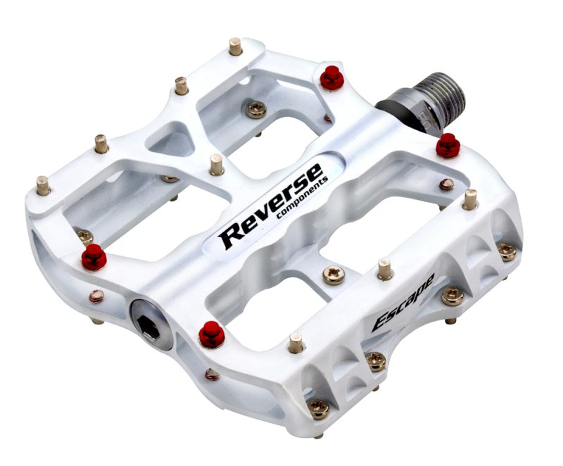 f73da20b3a71 Reverse Escape Flat Fahrrad Pedal weiss