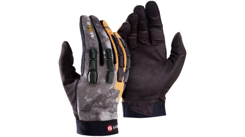 g form handschuh moab trail schwarz orange