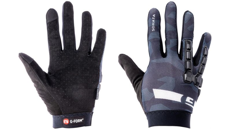 g form handschuh sorata trail 2 schwarz weiss black white