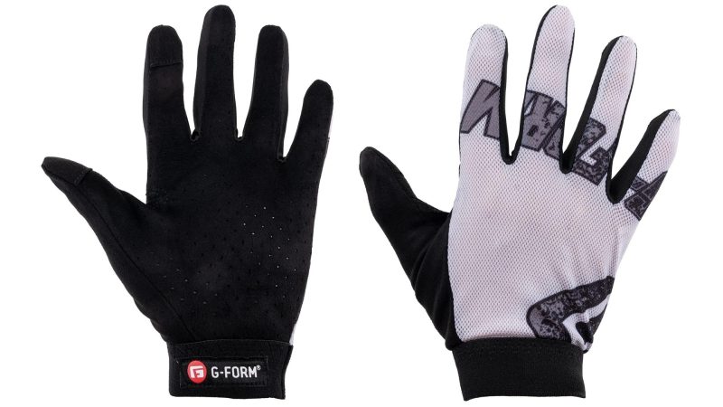 g form handschuh tempo youth 5 cm weiss schwarz white black