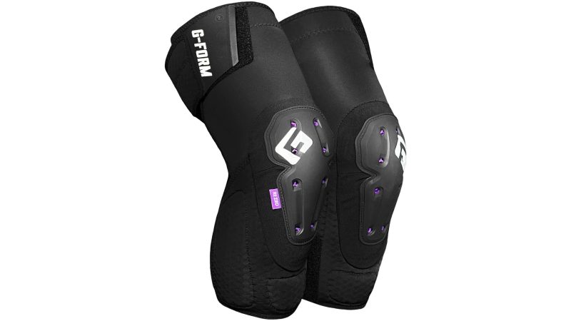 g form knieprotektor mesa schwarz black 1