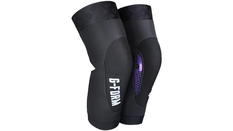 g form knieprotektor terra schwarz black