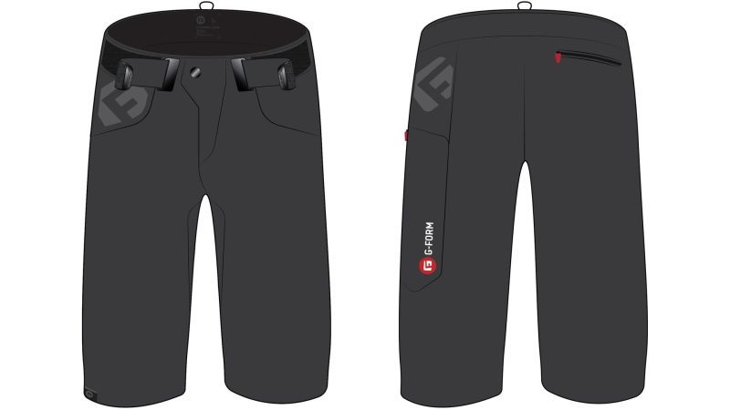 g form shorts rhode shorts womens schwarz 1