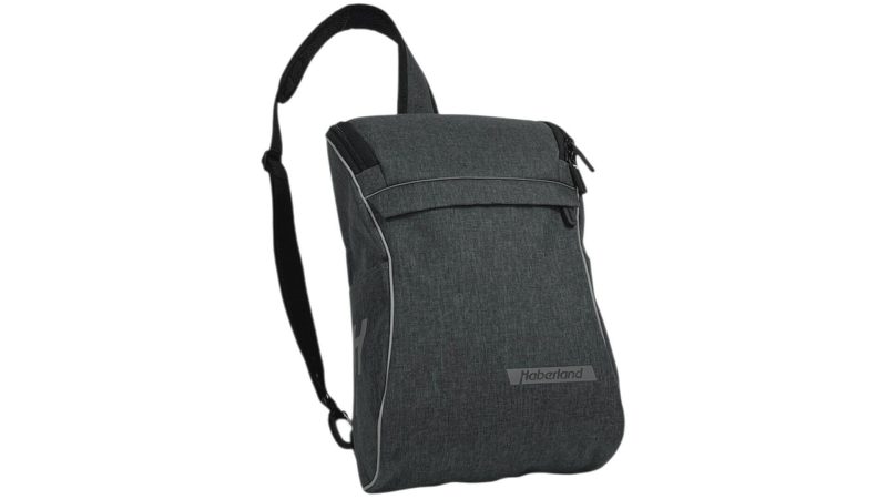 haberland schultertasche slingbag schwarz schwarz 1