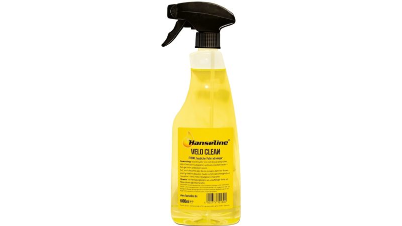 hanseline fahrradreiniger velo clean schwarz gelb 1