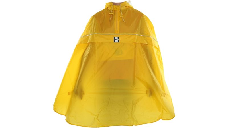 hock poncho rain stop gelb signalgelb