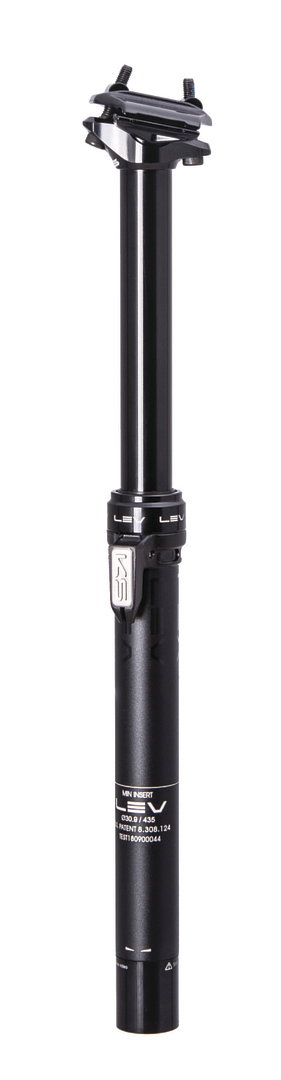kind shock sattelstuetze lev remote schwarz