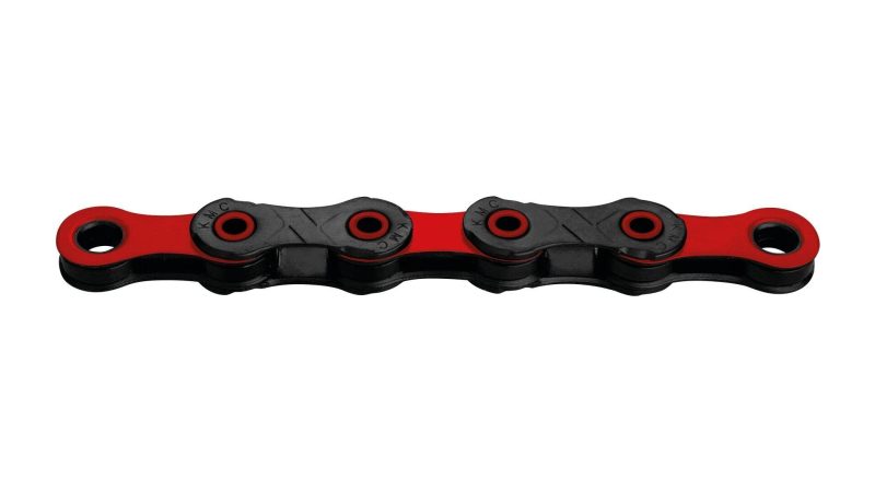 kmc kette dlc12 schwarz rot