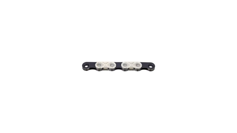 kmc kette x flat waxed nickel plated silver black