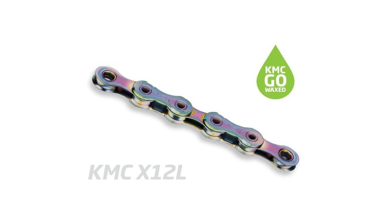 kmc kette x12l waxed aurora blue