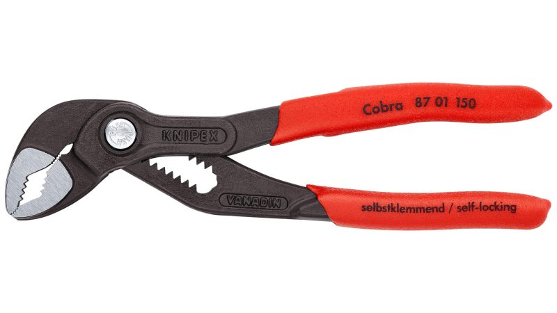 knipex wasserpumpenzange cobra laenge 150 mm