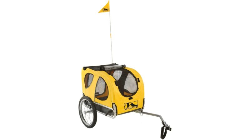 m wave hundeanhaenger pet ride