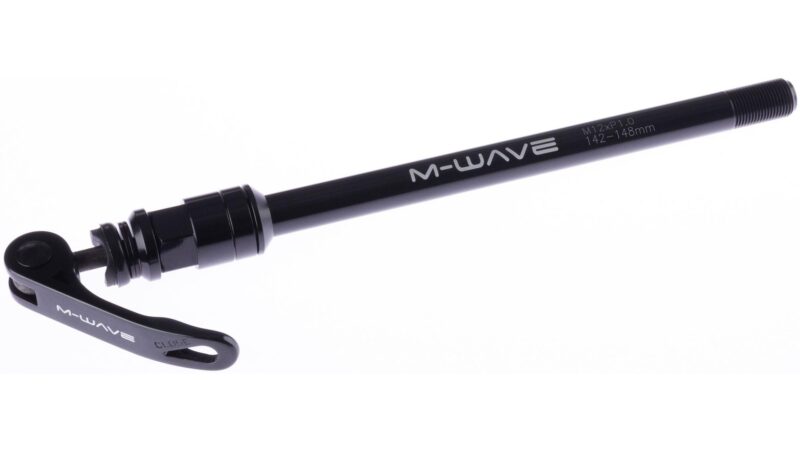 m wave steckachse schwarz