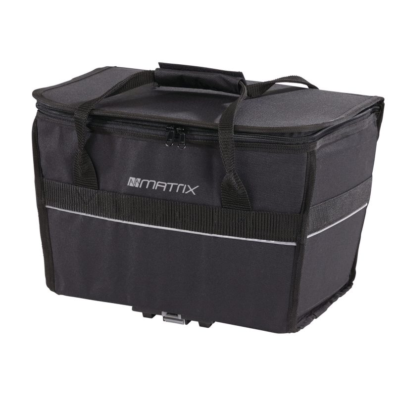 matrix gepaecktraegertasche inkl mik adapter schwarz
