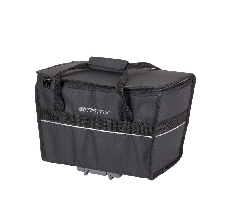 matrix gepaecktraegertasche inkl snapit adapter schwarz