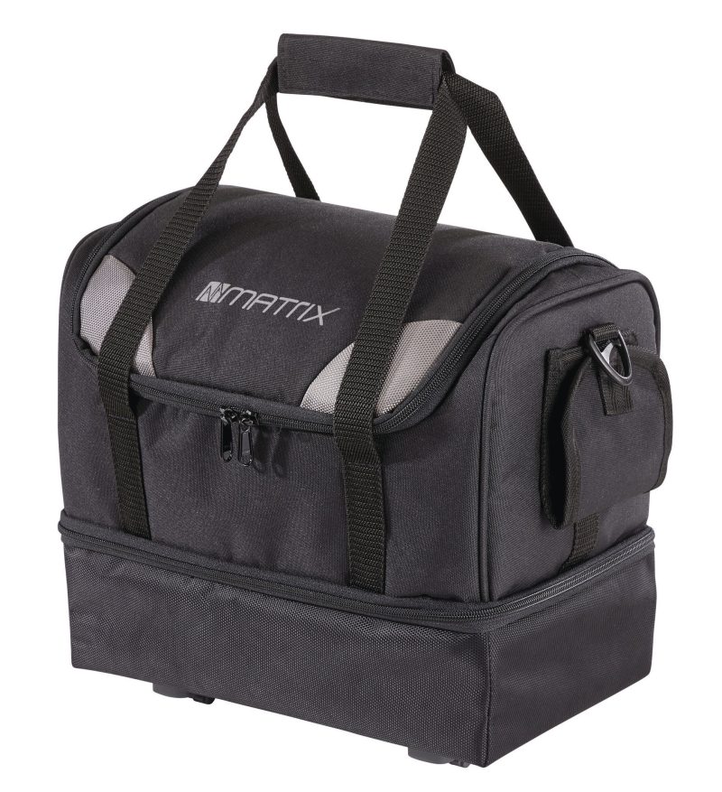 matrix gepaecktraegertasche snapit schwarz schwarz silber