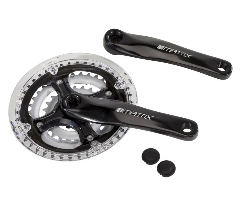 matrix kettenradgarnitur alu 4 kant fuer mtb schwarz