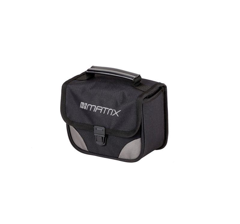 matrix lenkertasche schwarz schwarz silber 2