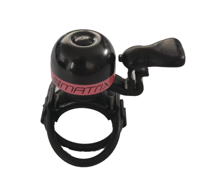 matrix mini glocke messing schwarz schwarz rot