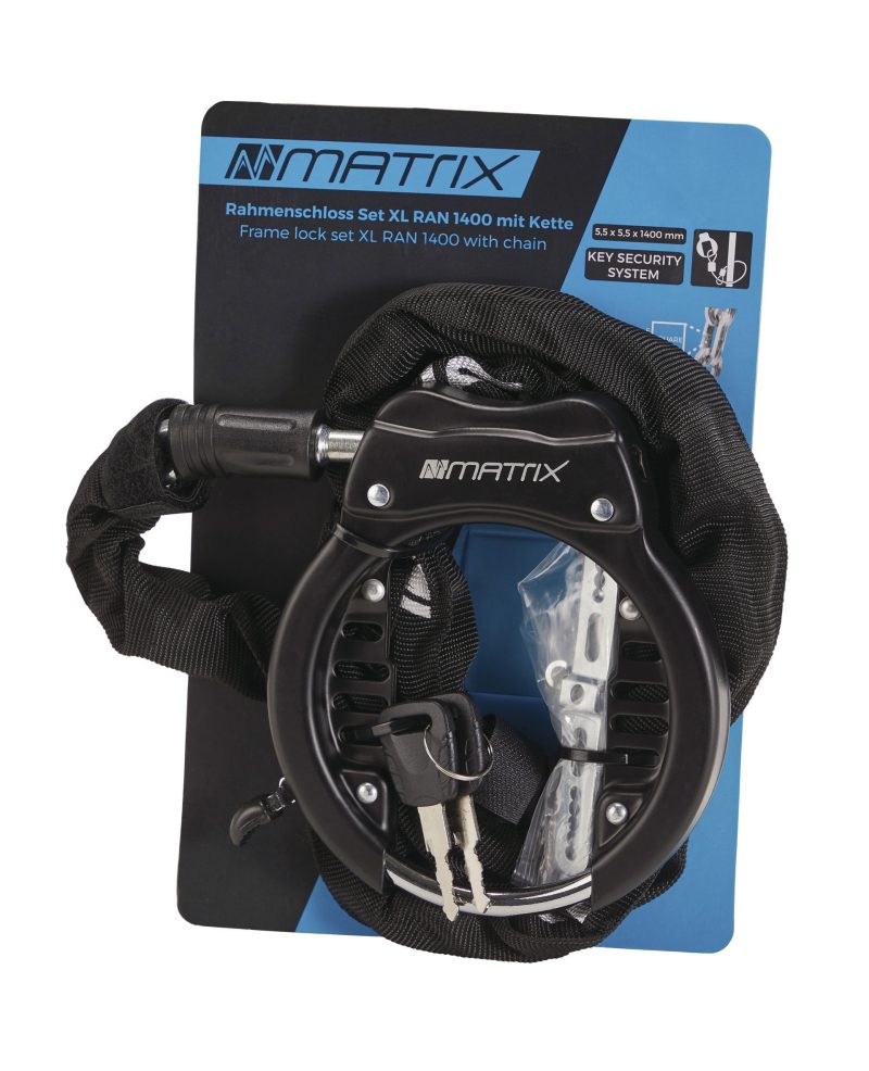 matrix rahmenschloss set xl ran 1400 schwarz