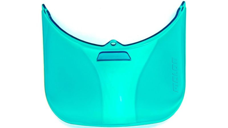 melon visier vista visor iced blue transparent