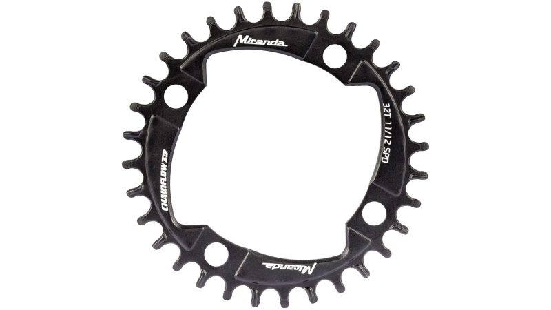 miranda kettenblatt mtb chainflow 3d schwarz