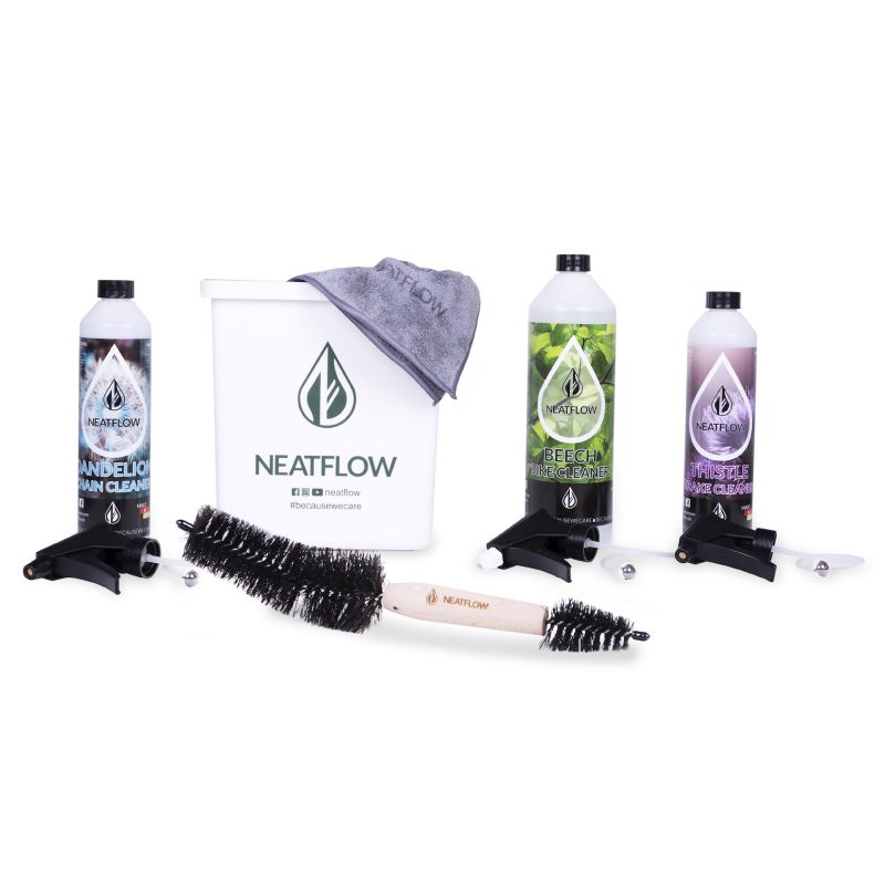 neatflow fahrrad reinigungs set starter kit 2 0 standard