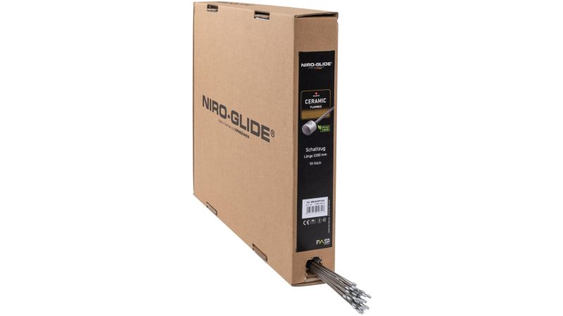 niro glide schaltzug ceramic turbo 2200 mm lang