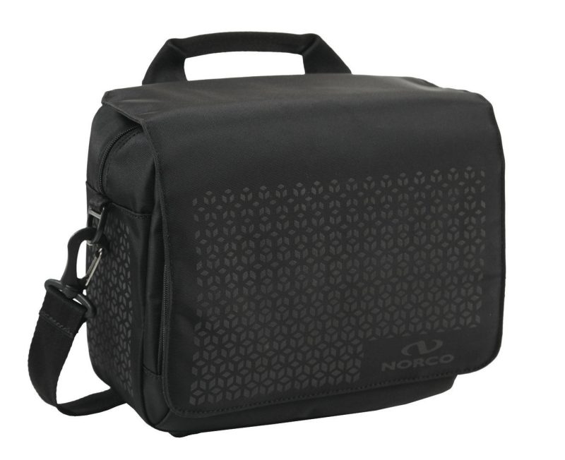 norco lenkertasche taymore schwarz schwarz mit reflex dekor