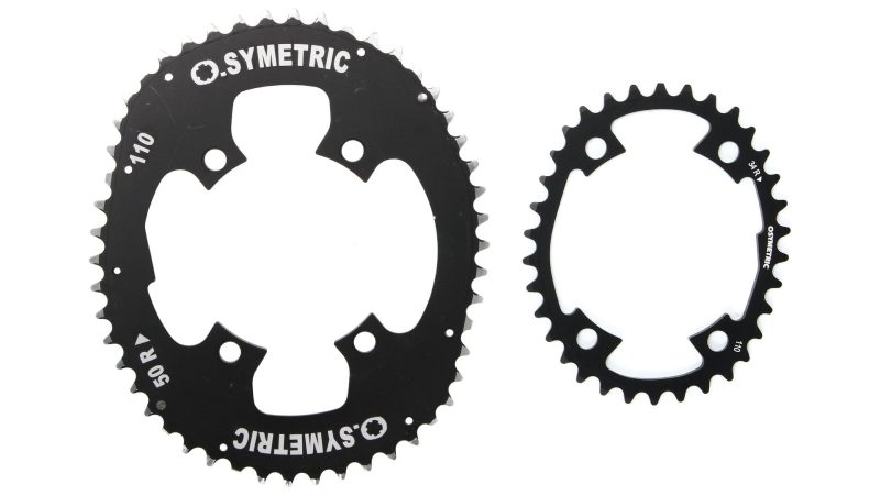 o symetric kettenblatt kit schwarz