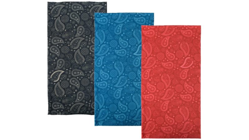 oxford multifunktionstuch comfy paisley red