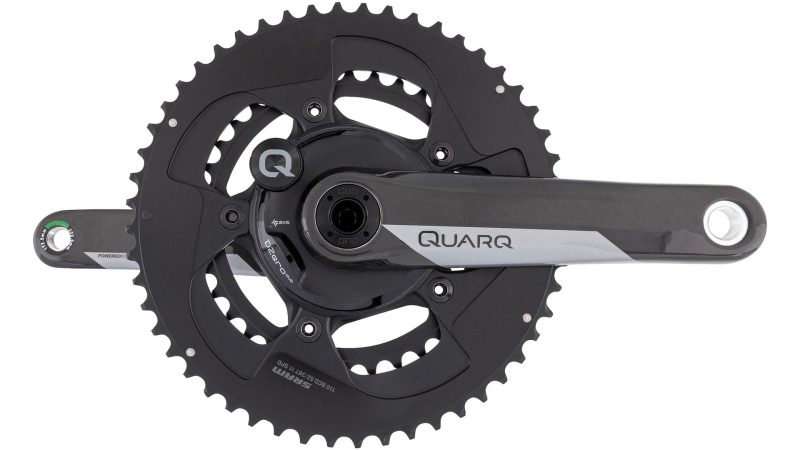 quarq kettenradgarnitur powermeter dzero schwarz grau