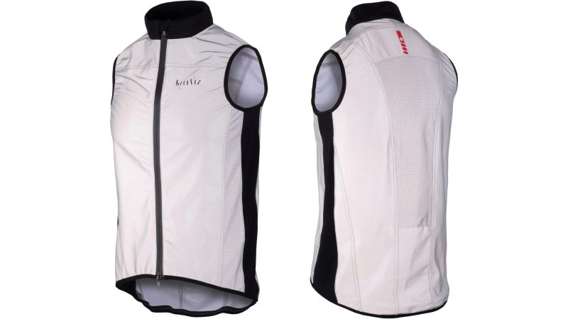 raceviz reflex sportweste stelvio 2 0 silber schwarz silbergrau