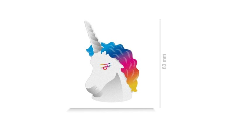 reflective berlin reflexaufkleber decals einhorn
