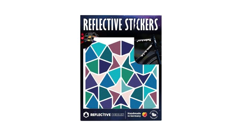 reflective berlin reflexaufkleber shapes kites darts bunt 1