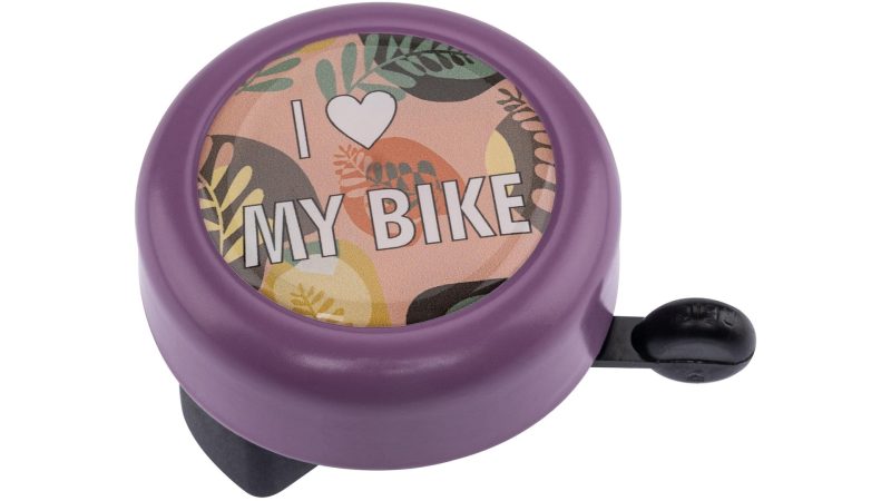 reich klingel i love my bike lila