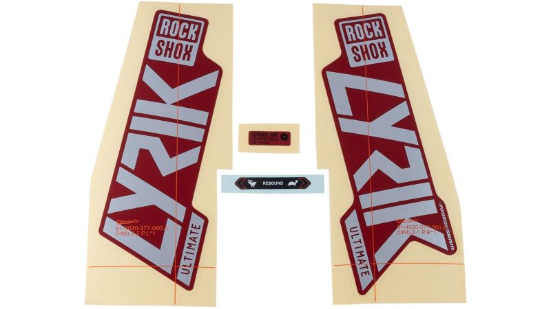 rockshox dekorsatz signatur series lyrik ultimate