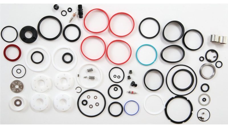 rockshox service kit fuer vivid air schwarz