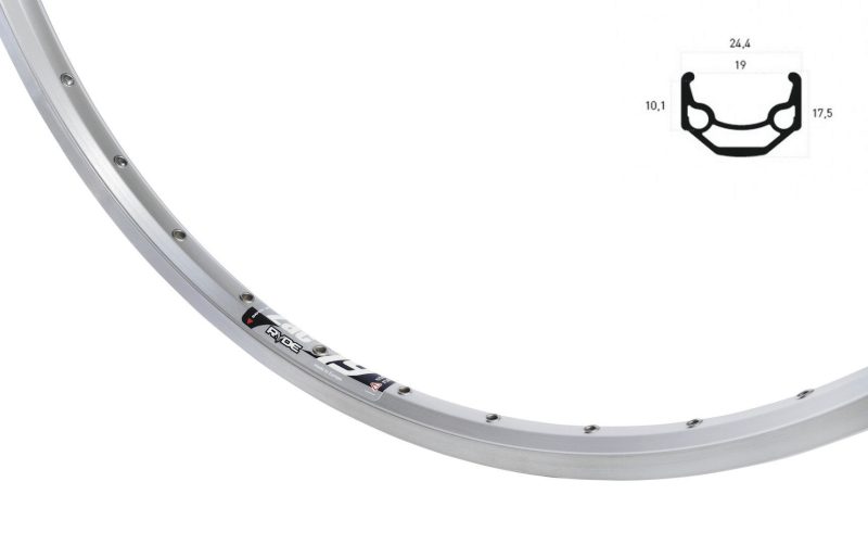 ryde hinterrad 26 zac 19 silber 1